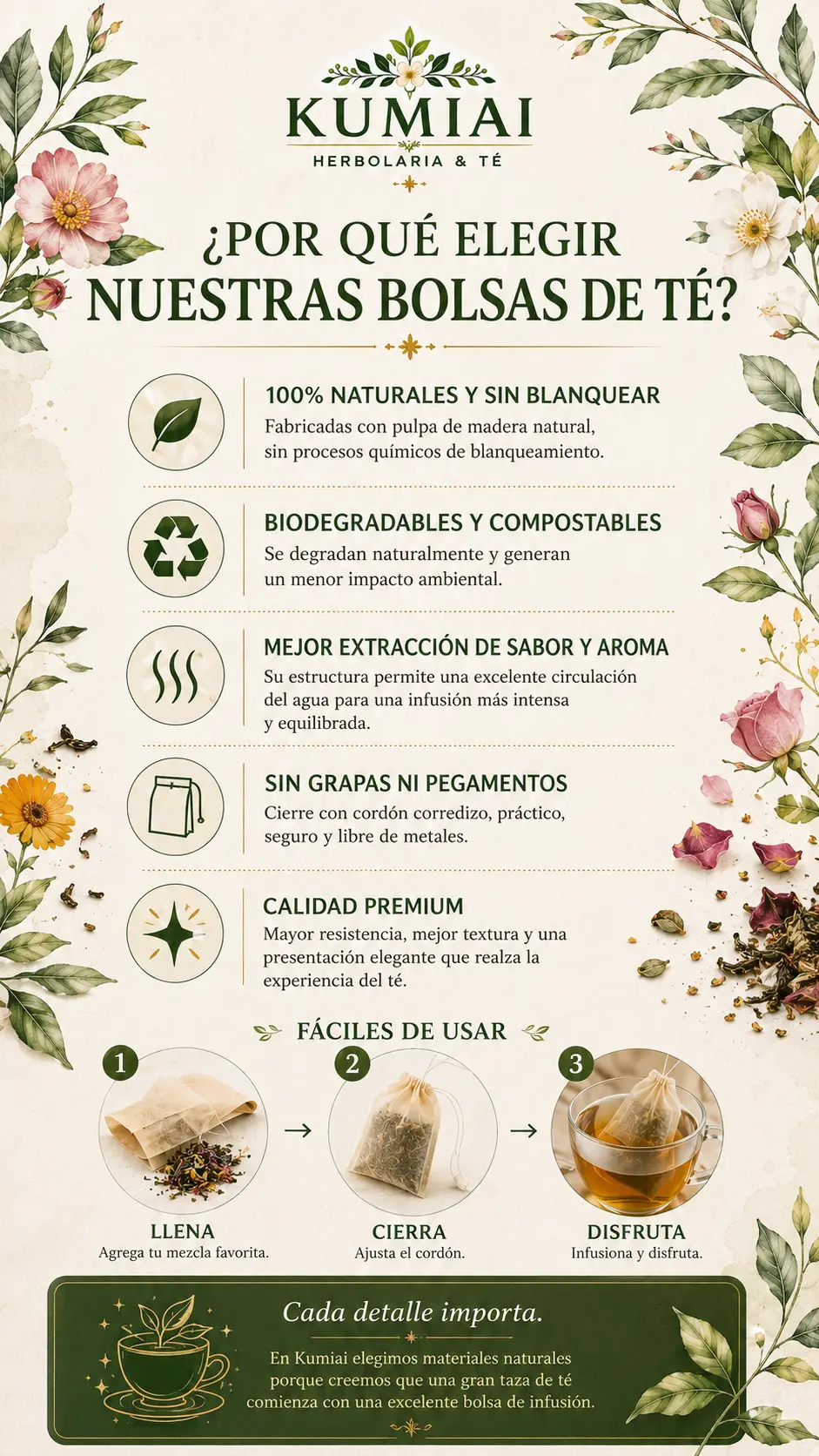 Bolsas de Té (100 un) - Imagen 2